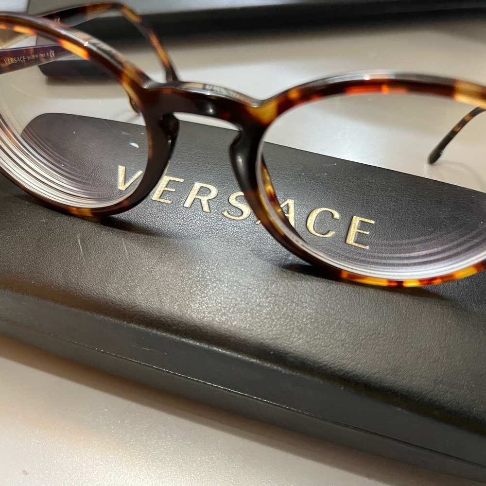 Versace 3259 Tortoise optical frame used great condition